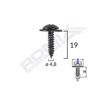 Clema Capota Pentru Honda Set 10 Buc