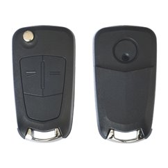 Carcasa Cheie Contact Pentru Opel Astra / Corsa / Tigra / Vectra, 2 Butoane, Cu Cheie