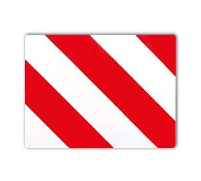 Placa Transport Agabaritic 40X30 Cm Dreapta Profil Pvc Hico