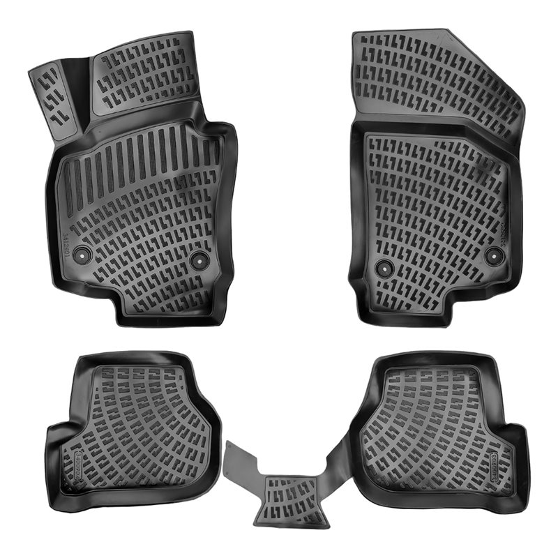 Set Covorase Auto Cauciuc Umbrella Pentru Seat Leon Ii 2005-2012