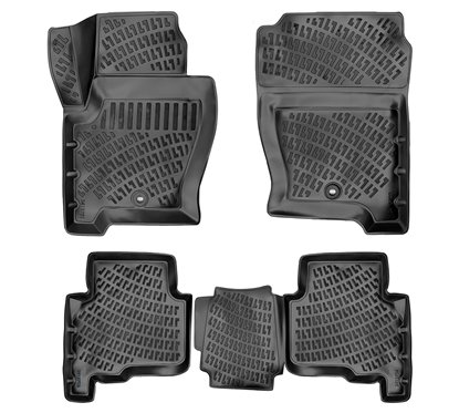 Set Covorase Auto Cauciuc Umbrella Pentru Land Rover Discovery Iv (Lr4) 2009-2016