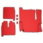 Set Covorase Piele Ecologica Truck Umbrella Pentru Man Tgx Euro 6 2018-2020. Rosu