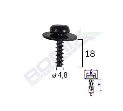 Surub Montare Pentru Capac Set 10 Buc