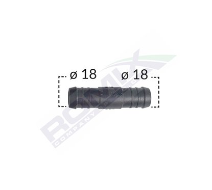 Conector Liniar Furtun Conducte Diametru 18 Mm Set 5 Buc