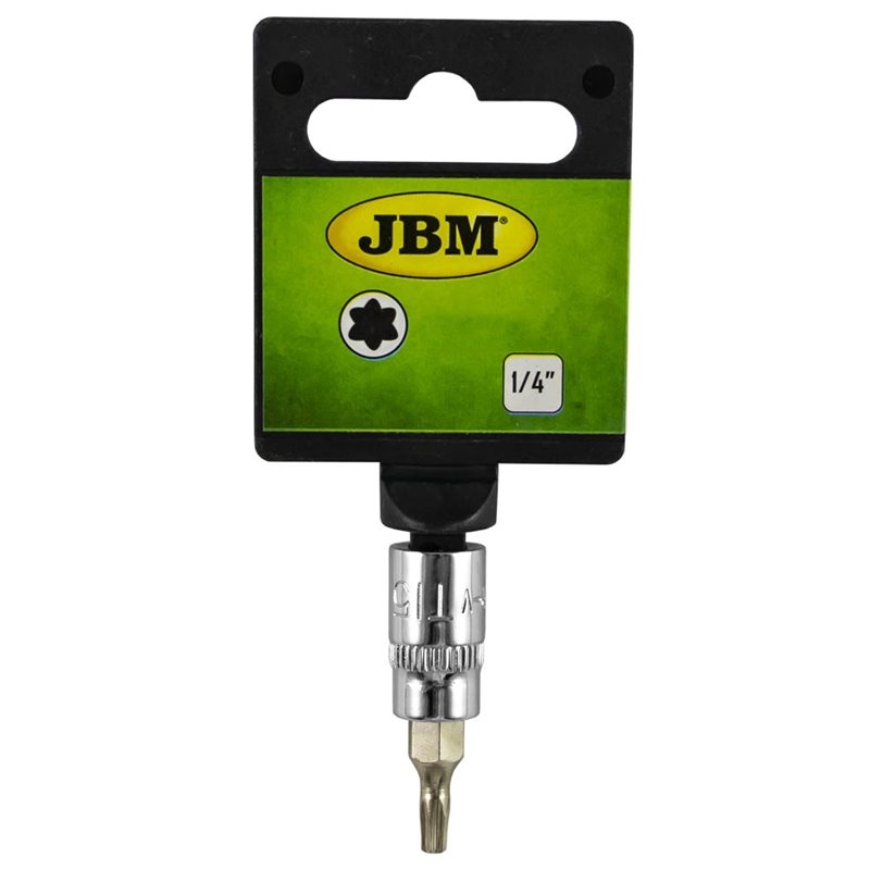 Tubulara 1/4` Cu Bit Torx T15 Jbm