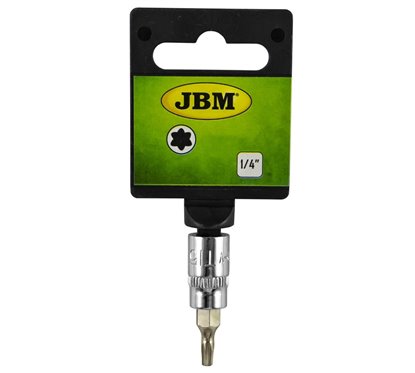 Tubulara 1/4` Cu Bit Torx T15 Jbm