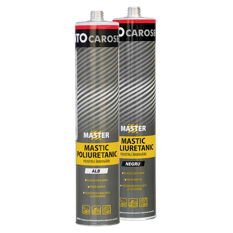 Mastic Poliuretanic Master Negru - 310 Ml Sinto