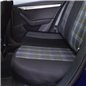 Set Huse Scaun Sport Negru-Albastru