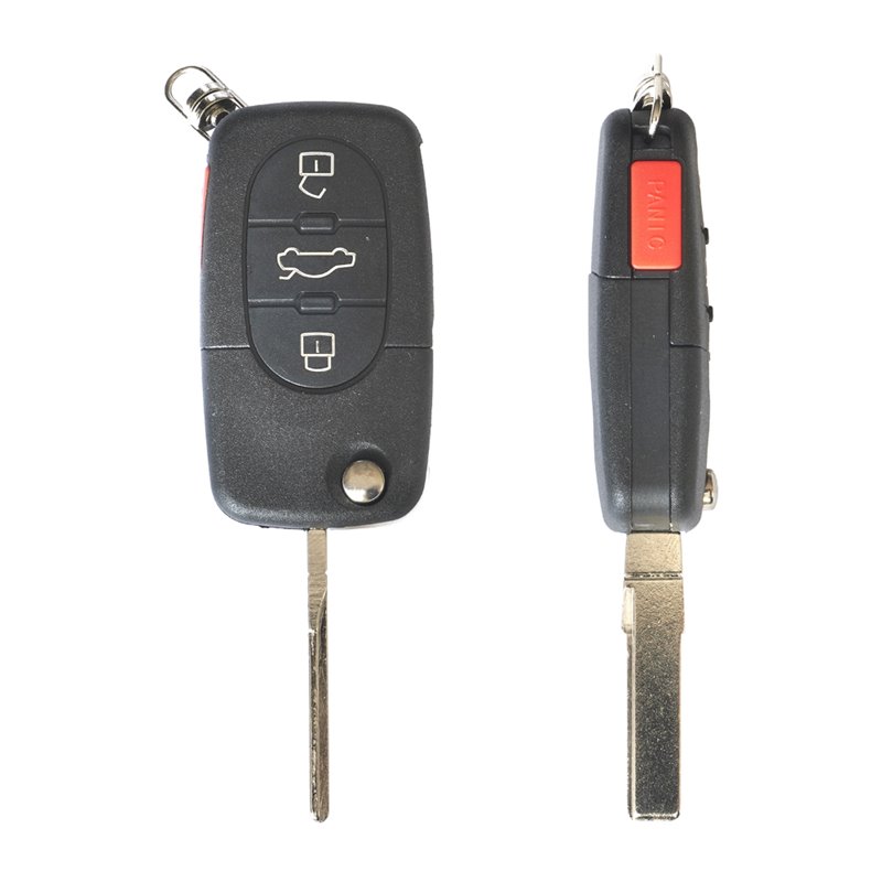 Carcasa Cheie Contact Pentru Skoda Fabia / Octavia, 3+1 Butoane, Cu Cheie