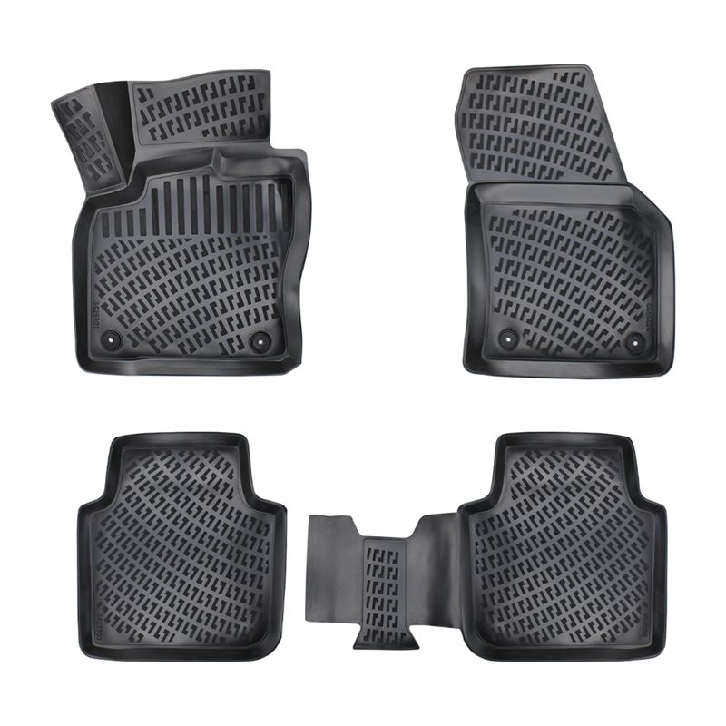 Set Covorase Auto Cauciuc Umbrella Pentru Vw Tiguan (Ii) All Space(Lwb) 2016-