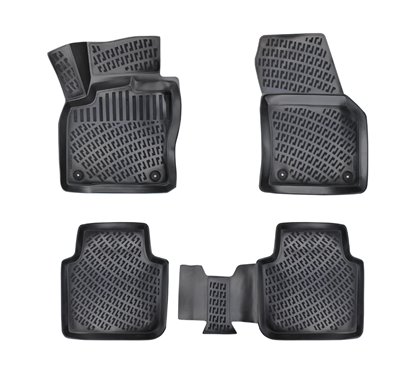 Set Covorase Auto Cauciuc Umbrella Pentru Vw Tiguan (Ii) All Space(Lwb) 2016-