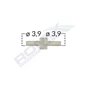 Conector Liniar Furtun Conducte Universal 3.9Mm - Gri Set 5 Buc