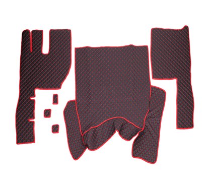 Set Covorase Piele Ecologica Truck Umbrella Pentru Volvo Fh12 Euro 5 Automat. Negru