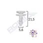 Clips Tapiterie Pentru Grup Vag 5.6X21.5Mm Alb Set 10 Buc