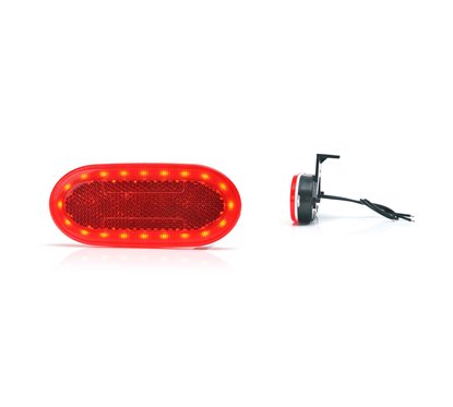 Lampa Gabarit Led 1387 W197, 12V-24V, Pozitie Rosu Was