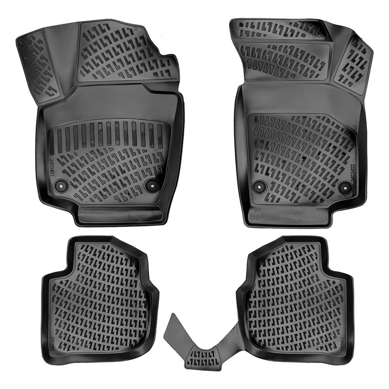 Set Covorase Auto Cauciuc Umbrella Pentru Seat Toledo Iv 2012-2018