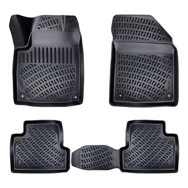 Set Covorase Auto Cauciuc Umbrella Pentru Jeep Cherokee (Kl) 2014-2019