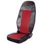 Set Huse Scaun Truck Umbrella Pentru Scania Seria R 2006-2020 Piele Ecologica Neagra+Rosu