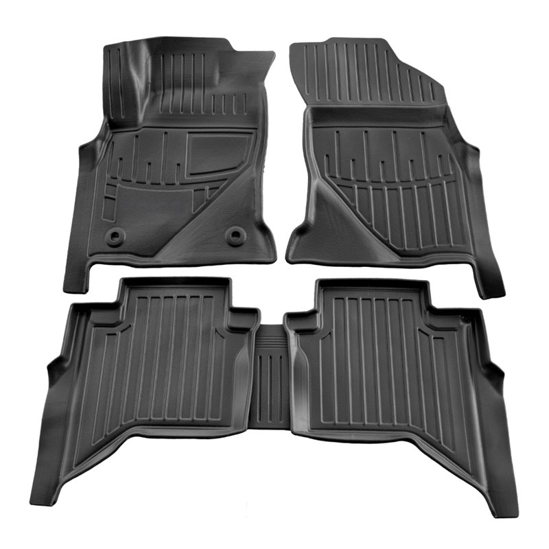 Set Covorase Auto Cauciuc Umbrella Pentru Toyota Hilux Viii (Crew Cab) (2015)