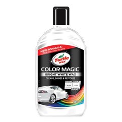 Pasta Polish 3 In 1 Turtle Wax Color Magic Bright White Wax, 500Ml