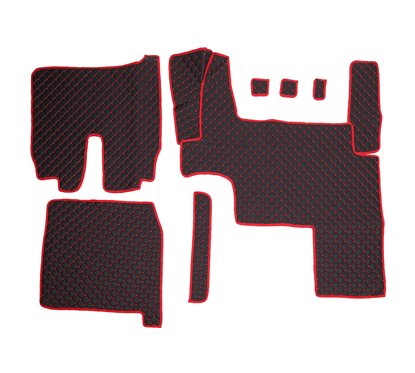 Set Covorase Piele Ecologica Truck Umbrella Pentru Man Tgx Euro 5. Negru