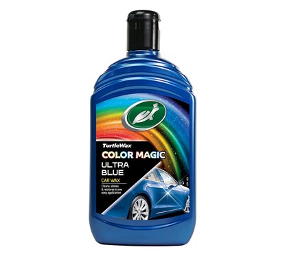 Pasta Polish 3 In 1 Turtle Wax Color Magic Ultra Blue Wax, 500Ml