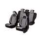 Set Huse Scaun Racing Gri - Negru