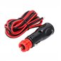 Stecher bricheta, 12-24V, 5A, cu cablu 2m, siguranta EURO-DIN, 63222 Carmotion