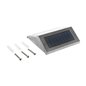 Lampa solara perete / scari cu senzor lumina, 3 LED-uri, 10x82x28, BK69211