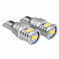 Set 2 becuri T10, 6 LED-uri, SMD 3030, 12-24V, W5W-W10W, 6000K, Canbus, 02801 Amio Set 2 becuri T10, 6 LED-uri, SMD 3030, 12-24V, W5W-W10W, 6000K, Canbus, 02801 Amio