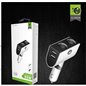 Incarcator auto 2xUSB fara fir cu 2 prize 12/24V 3.1A /80W  Art-AL5003