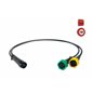 Mufe conector lampa 5 pini, cablu 1 fisa si 2 prize XXI 1 BAJ-005-005 Fristom