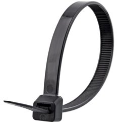 Coliere plastic 530x4.8mm, negre, punga 100 bucati, COFIL0300031N