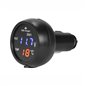 Incarcator auto 3in1, 12-24V, cu USB, voltmetru si termometru, 58711 Carmotion