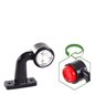 Lampa gabarit cu brat 80mm, MINI 12LED, fi28, 12-30V Egkal DMF.3