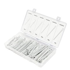 Agrafe - set splinturi -drepte din otel zincat, 144 bucati BK92158