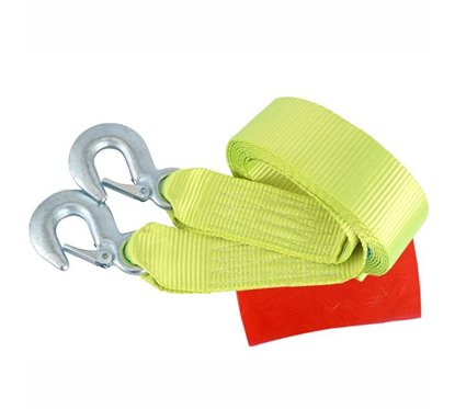 Chinga tractare 2.5T, 4m, banda cu 2 carlige, 58985 Carmotion