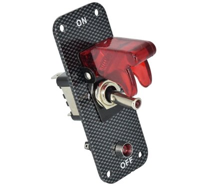 Intrerupator On/Off 12v, 20A, Led, TOP GUN 311206