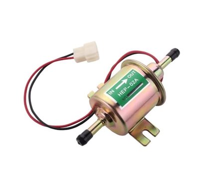 Pompa alimentare combustibil benzina / motorina, electrica, presiune joasa, cu filtru incorporat, HEP-02A CV45