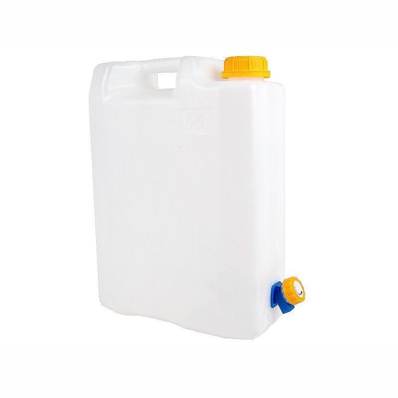 Canistra apa potabila 10L, cu robinet plastic detasabil, alba, atestata alimentar, 86572 Carmotion