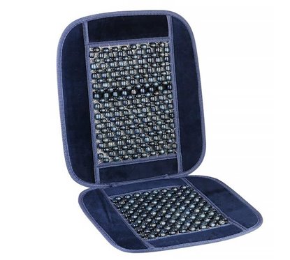 Husa scaun husa cu bile si velur albastru 86235 Carmotion