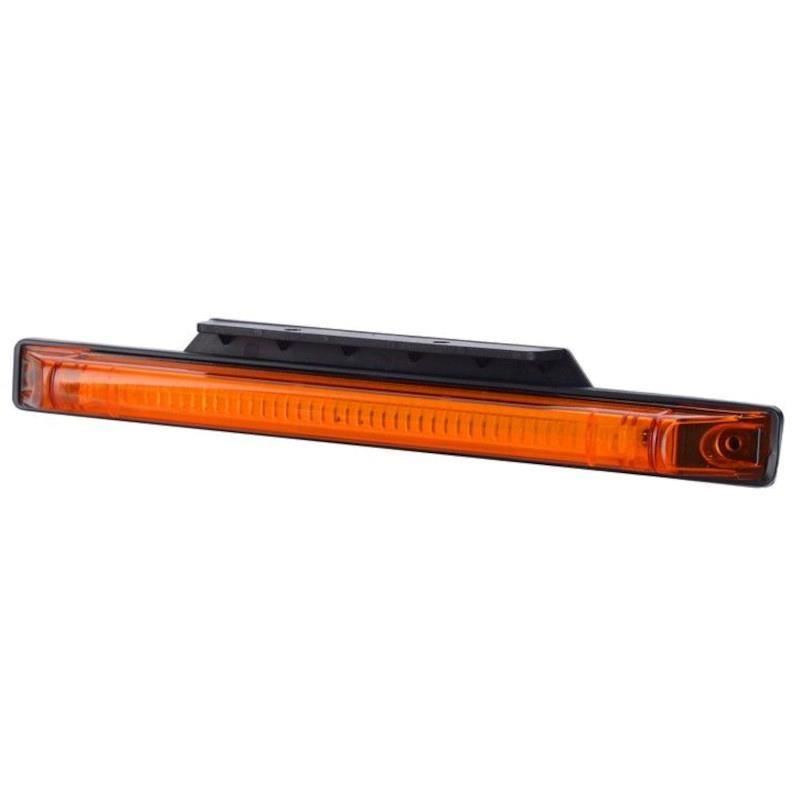 Lampa gabarit 255x24, LED, galbena, cu suport Hor49 LD 565 Horpol