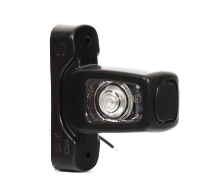 Lampa gabarit cu brat 84mm, LED, alb-rosie, picior scurt, W62 287 Was 