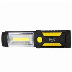 Lanterna lucru LED COB, cu magnet si carlig, 220lm, cu baterie, 580.40 Alca