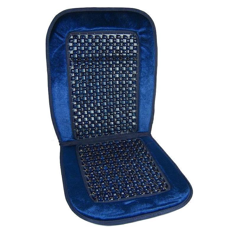 Perna scaun husa cu bile si velur albastru blug, 1 bucata, 61214 CarCo Perna scaun husa cu bile si velur albastru blug, 1 bucata, 61214 CarCo