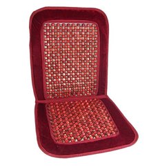 Perna scaun husa cu bile si velur bordo, 1 bucata, Maroon 61213 CarCo