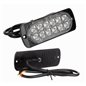 Proiector stroboscopic 12 LED-uri, 112x41x9mm, slim, 12-24V, 36W galben VS-12T Proiector stroboscopic 12 LED-uri, 112x41x9mm, slim, 12-24V, 36W galben VS-12T