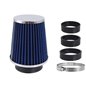 Filtru aer sport, albastru-crom, 3 adaptori, h13cm, 86001 Carmotion Filtru aer sport, albastru-crom, 3 adaptori, h13cm, 86001 Carmotion
