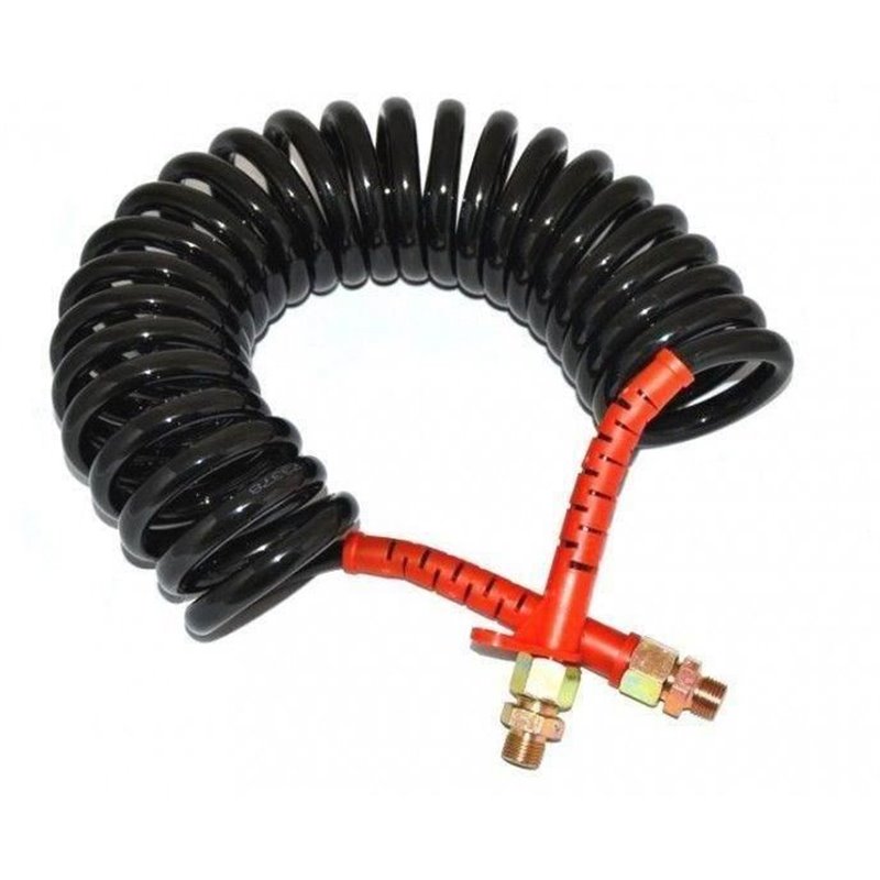 Furtun aer 2xM22 5,5m negru cu rosu P2208-A Furtun aer 2xM22 5,5m negru cu rosu P2208-A