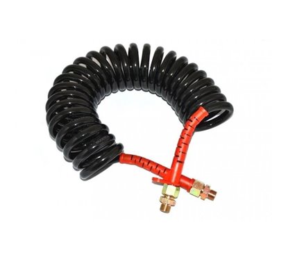 Furtun aer frana M16, 5.5mm, negru cu rosu, Ka P1616-A